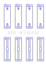 King Engine Bearings MB458AM