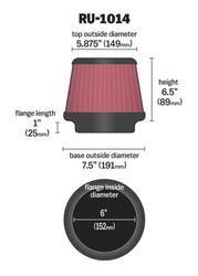 K&N Engineering RU-1014
