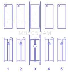 King Engine Bearings MB5052AM