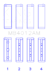 King Engine Bearings MB4012AM