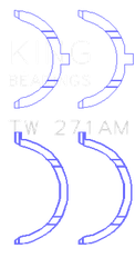 King Engine Bearings TW271AM