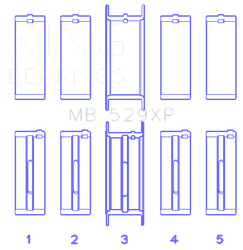 King Engine Bearings MB529XP