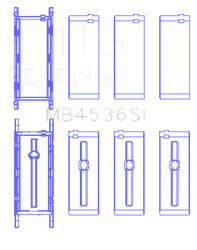 King Engine Bearings MB4536SI0.5