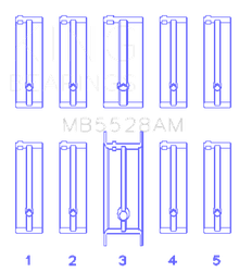 King Engine Bearings MB5528AM0.25