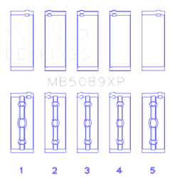 King Engine Bearings MB5089XP