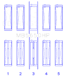 King Engine Bearings MB5650HP001