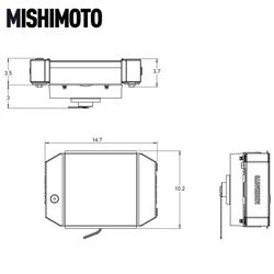 Mishimoto MMRAD-UNI-DRGBK