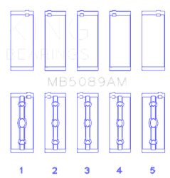 King Engine Bearings MB5089AM025