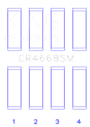 King Engine Bearings CR4668SM0.25