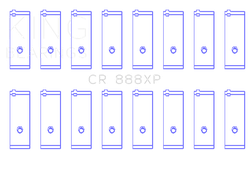 King Engine Bearings CR888XP0.25