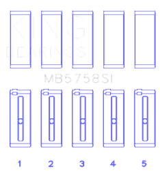 King Engine Bearings MB5758SI0.3