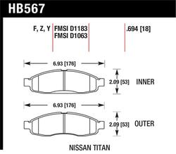 Hawk Performance HB567Y.694