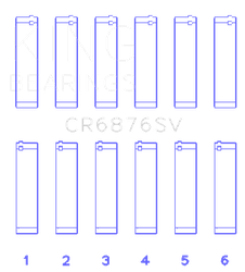 King Engine Bearings CR6876SV0.25