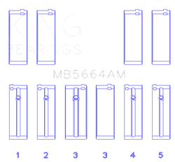 King Engine Bearings MB5664AM0.25