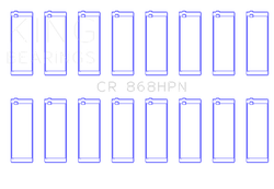 King Engine Bearings CR868HPNSTDX