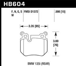 Hawk Performance HB604B.598