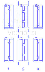 King Engine Bearings MB3331SI0.5