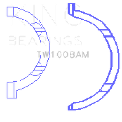 King Engine Bearings TW1008AM