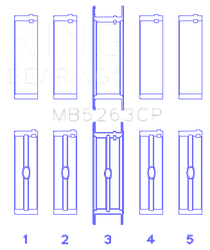 King Engine Bearings MB5263CP010