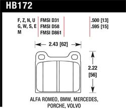 Hawk Performance HB172E.595