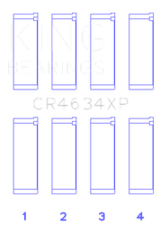 King Engine Bearings CR4634XP0.5