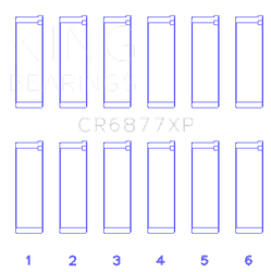 King Engine Bearings CR6877XP.026