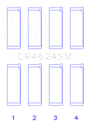 King Engine Bearings CR4624SM0.5