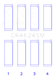 King Engine Bearings CR4624SM0.5