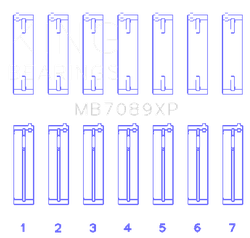 King Engine Bearings MB7089XP