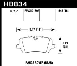 Hawk Performance HB834Y.645