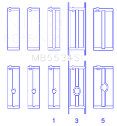 King Engine Bearings MB5534SI010