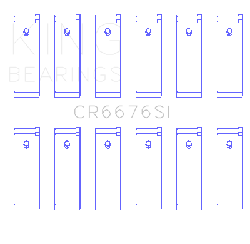 King Engine Bearings CR6676SI0.75