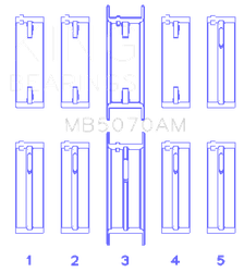 King Engine Bearings MB5070AM