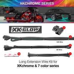 XKGLOW XK-4P-WIRE-KIT-CAR