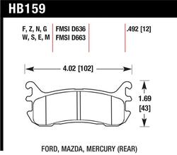 Hawk Performance HB159N.492