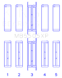 King Engine Bearings MB5505XP001