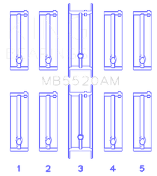 King Engine Bearings MB5520AM