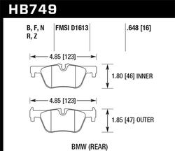 Hawk Performance HB749Q.648