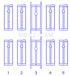 King Engine Bearings MB5270AM0.5