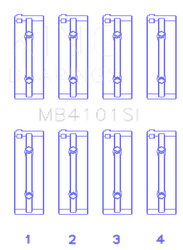 King Engine Bearings MB4101SI