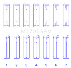 King Engine Bearings MB7089AM