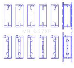 King Engine Bearings MB637XP