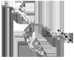 American Racing Headers CHAHC-15178300FSWC