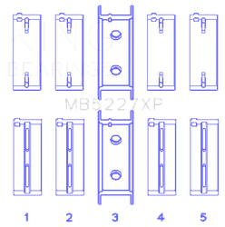 King Engine Bearings MB5227XPSTDX