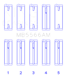 King Engine Bearings MB5566AM