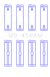King Engine Bearings MB458AM