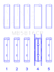 King Engine Bearings MB5816CP0.25