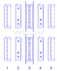 King Engine Bearings MB5220XP.026