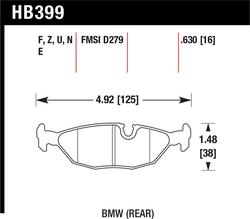 Hawk Performance HB399N.630