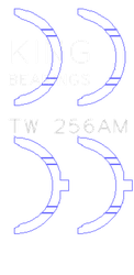 King Engine Bearings TW256AM